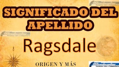 Significado del apellido Ragsdale, Origen y más
