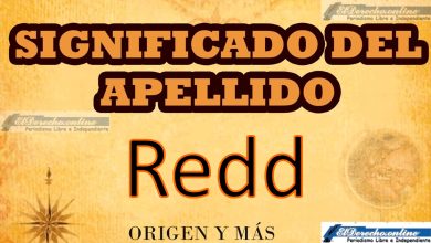 Significado del apellido Redd, Origen y más