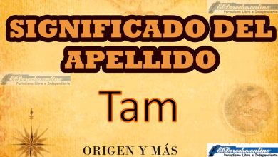 Significado del apellido Tam, Origen y más