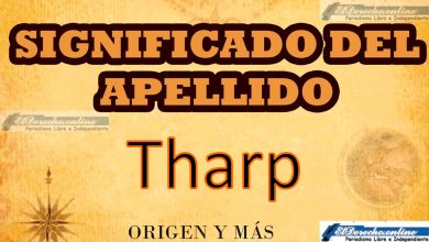 Significado del apellido Tharp, Origen y más