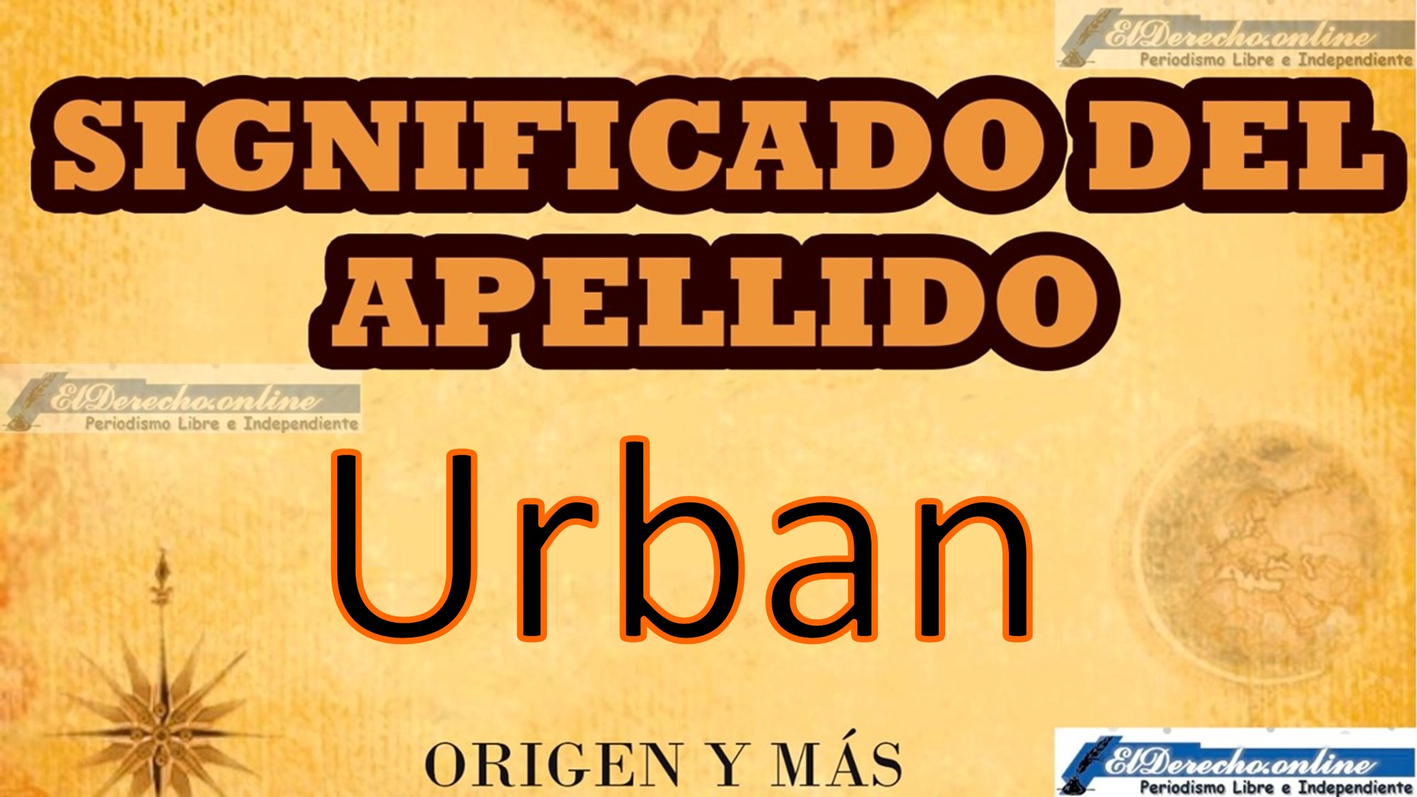 Significado del apellido Urban, Origen y más