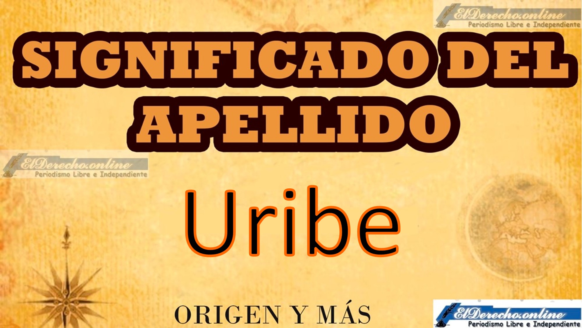 Significado del apellido Uribe, Origen y más