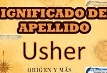 Significado del apellido Usher, Origen y más