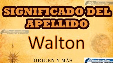 Significado del apellido Walton, Origen y más