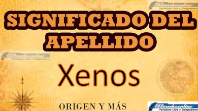 Significado del apellido Xenos, Origen y más