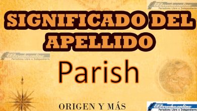 Significado del apellido Parish, Origen y más