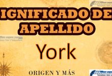 Significado del apellido York, Origen y más
