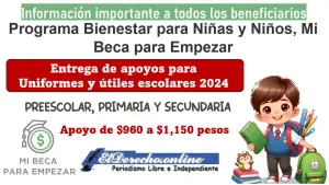 Se acerca el pago de Mi beca para empezar, aquí te mantenemos informado 2024