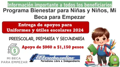 Se acerca el pago de Mi beca para empezar, aquí te mantenemos informado 2024