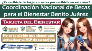 Si ya recibiste tu tarjeta o estas por recibirla en este mes, te recomendamos lo siguiente