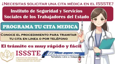 ¿Cómo solicitar una cita medica en linea o por teléfono en el ISSSTE? Requisitos y procedimiento