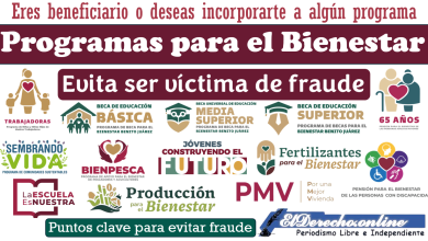 Programas para el Bienestar | Evita fraudes al momento de realizar tus tramites