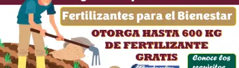 Recibe hasta 600 kg de fertilizante GRATIS | Fertilizantes para el bienestar