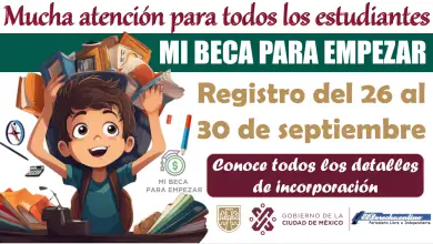 Mi Beca para Empezar | Registro para estudiantes de nuevo ingreso