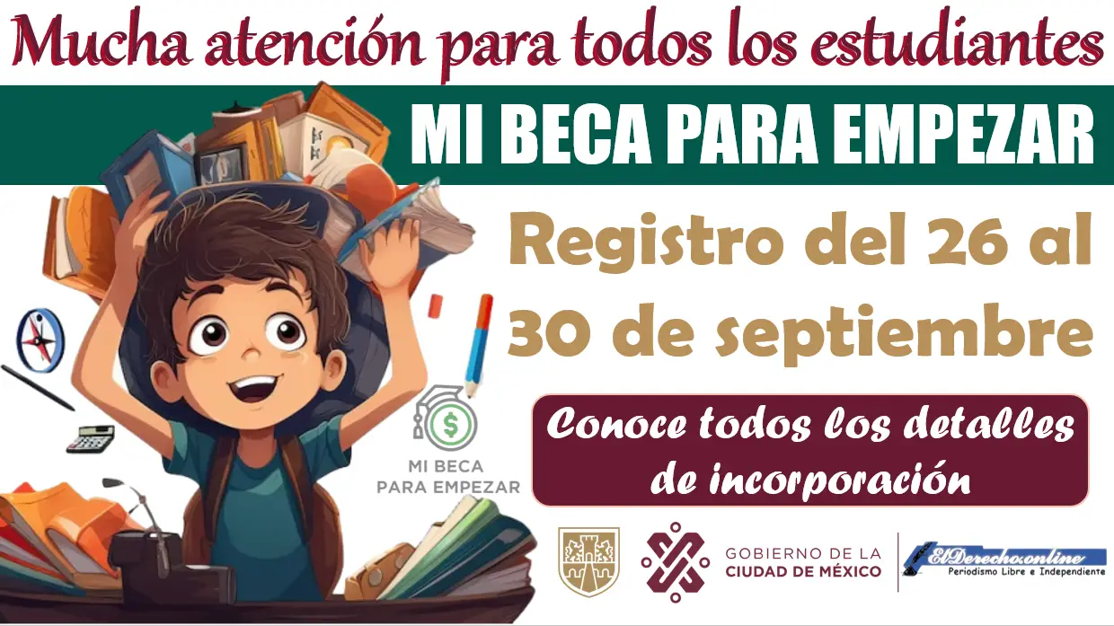 Mi Beca para Empezar | Registro para estudiantes de nuevo ingreso