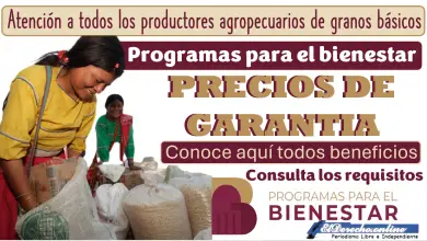 ¿Ya conoces el Programa Precios de Garantía? Consulta los requisitos