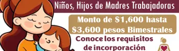 Modalidad de Inscripción Continua | Registro al Programa de Madres Trabajadoras