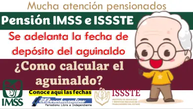 Se adelanta la fecha de depósito del aguinaldo | Pensión IMSS e ISSSTE conoce aquí las fechas