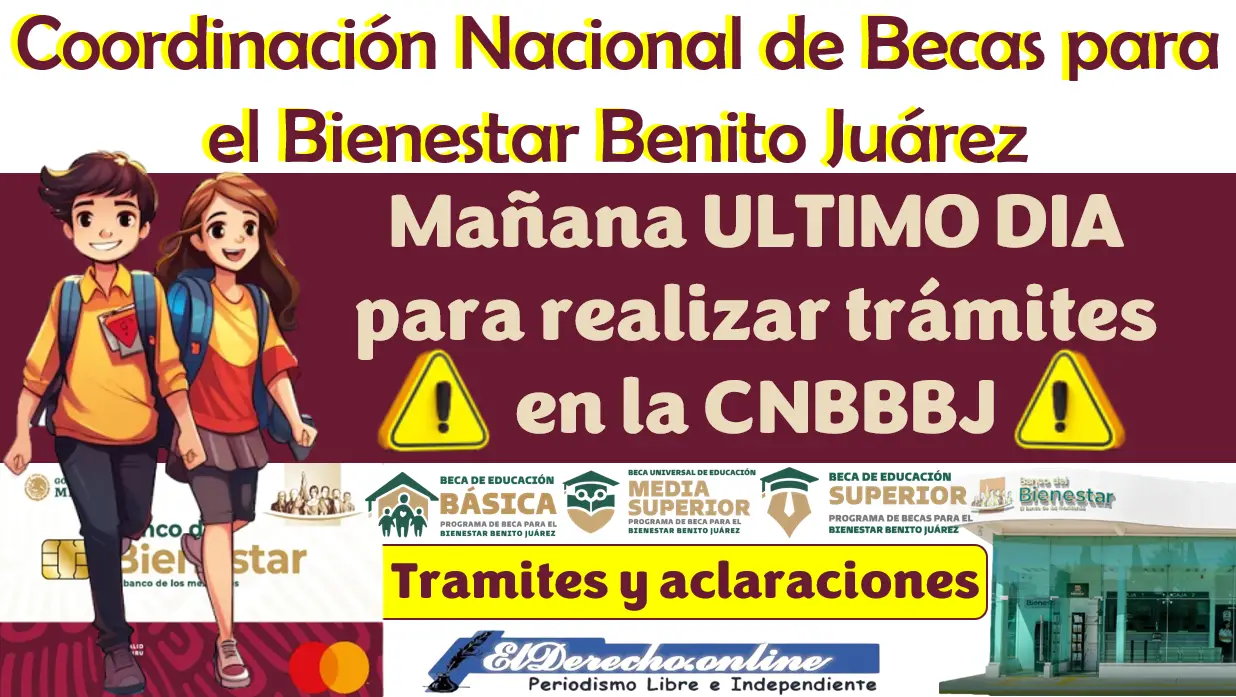 Mañana ULTIMO DIA para realizar tramites en la CNBBBJ | Consulta de información general y de inconformidades