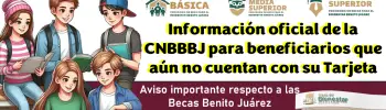 Informe Oficial de la CNBBBJ para los beneficiarios que aun no cuentan con su Tarjeta del Banco del Bienestar