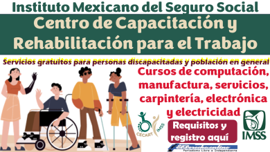 Servicios Gratuitos a persona con discapacidad física, mental, intelectual o sensorial | Centro de Capacitación y Rehabilitación para el Trabajo (CECART): Infórmate aquí