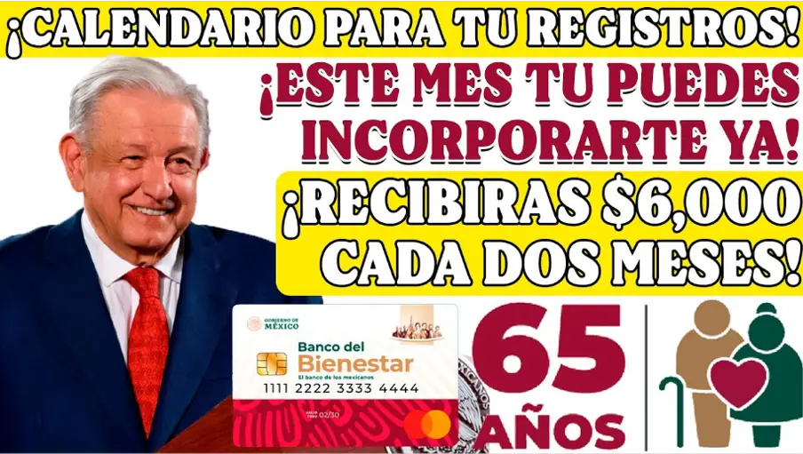 Regístrate para la Pensión del Bienestar para Adultos Mayores del 19 al 31 de Agosto, Guía Completa