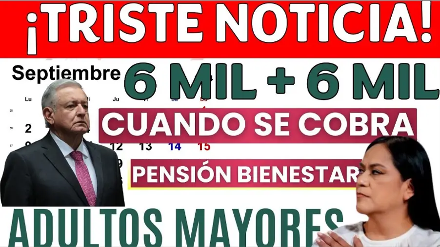 Adultos Mayores Recibirán $12,000 Pesos Adicionales Este Año