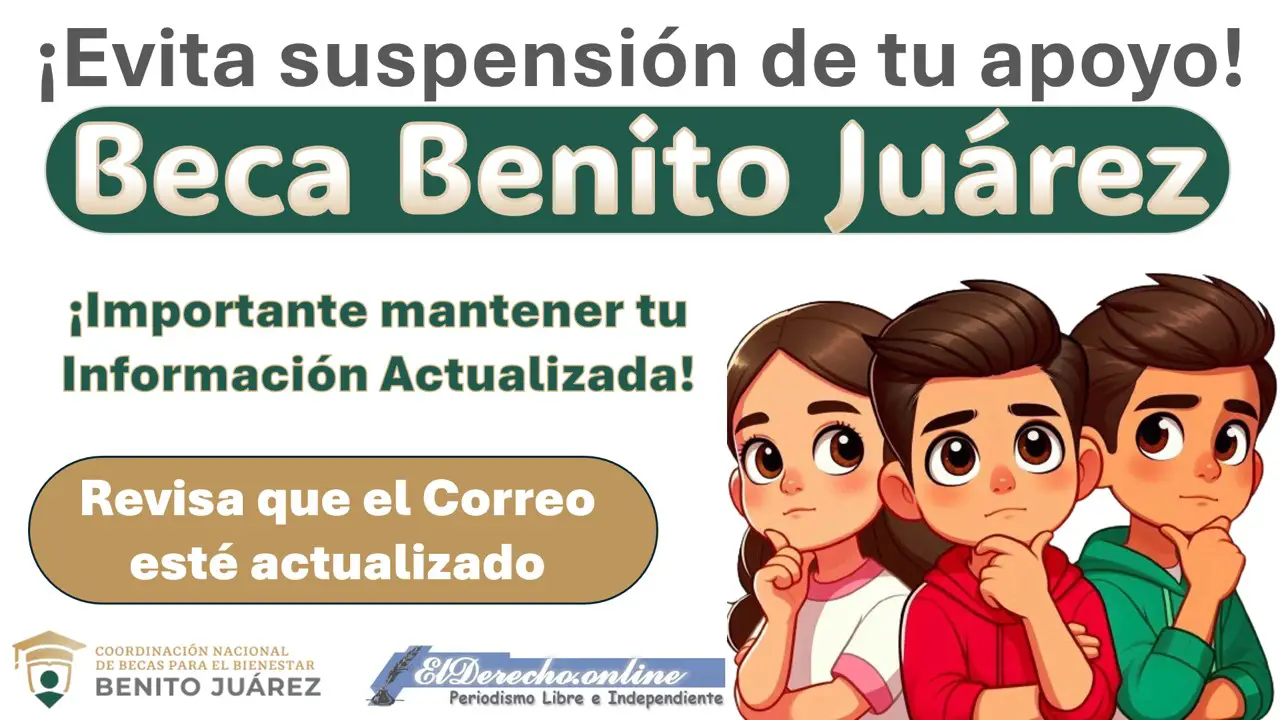 suspension como evitar suspension de apoyo de la beca benito juarez