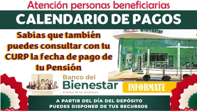 Sabias que también puedes consultar con tu CURP la fecha de pago de tu Pensión o Programa | Bimestre septiembre-octubre ¡INFORMATE!