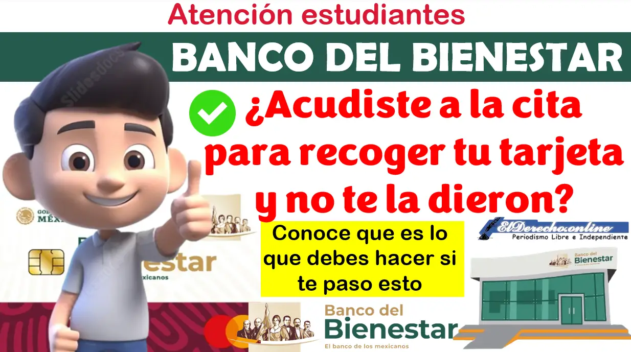 ¿Acudiste a la cita para recoger tu tarjeta y no te la dieron? Aquí te explicamos que hacer si te paso esto