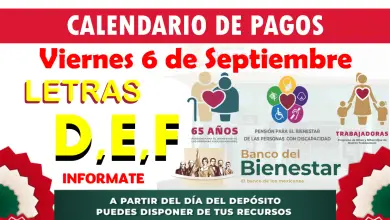 Calendario de pagos Pensión del Bienestar | Septiembre-Octubre 2024 conoce más información aquí