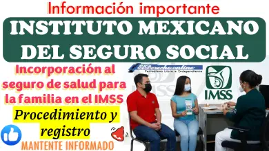 Incorporación al seguro de salud para la familia en el IMSS | Procedimiento y registro: Infórmate es totalmente gratuito