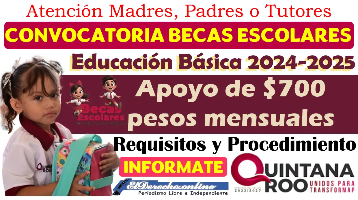 Convocatoria Abierta | Regístrate y recibe $700 pesos mensuales: infórmate aquí