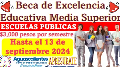 Últimos 2 días de Registro para la Beca de Excelencia Educativa Media Superior de Escuelas Públicas | Recibe $3,000 por semestre