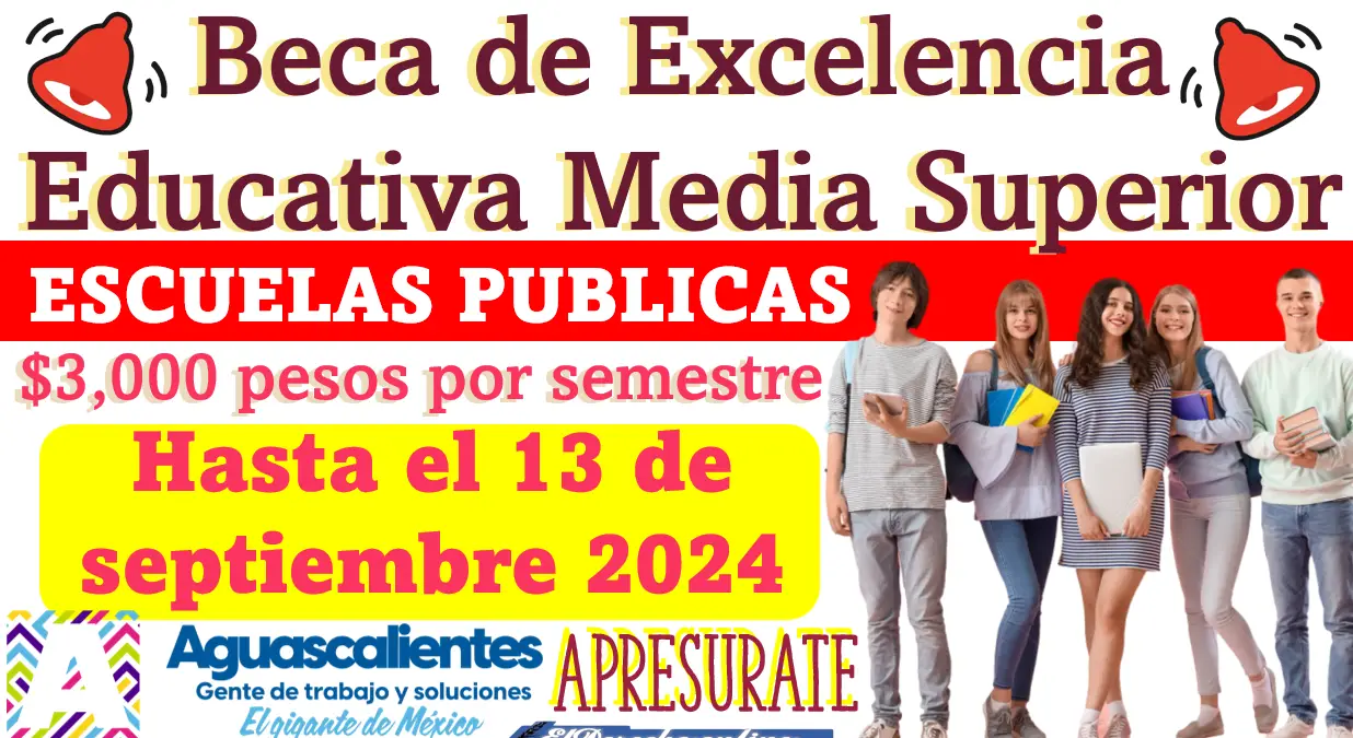 Últimos 2 días de Registro para la Beca de Excelencia Educativa Media Superior de Escuelas Públicas | Recibe $3,000 por semestre