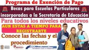 Beca de Exención EDOMEX | Aún estás a tiempo para registrarte: Conoce todos los detalles