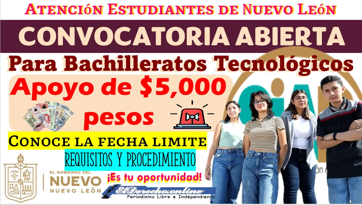 Becas STEM para Bachilleratos Tecnológicos | Regístrate y obtén $5,000 pesos: Esta es la fecha límite, aún estás a tiempo