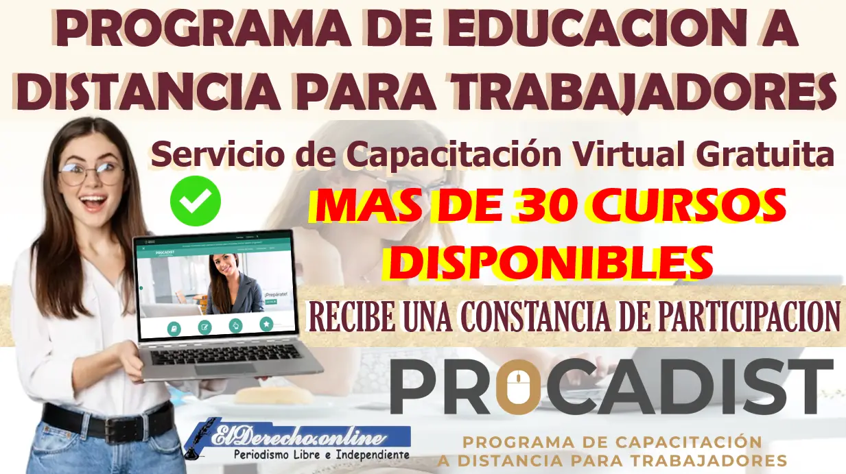 PROCADIST | Capacítate de Forma Virtual Totalmente ¡GRATIS!