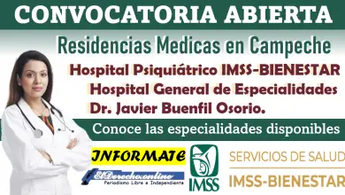 Convocatoria "Residencias Médicas en Campeche"