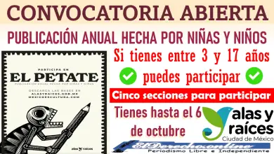 "CONVOCATORIA" Si tienes entre 3 y 17 años puedes participar en "EL PETATE" Publicación anual echa por niñas y niños