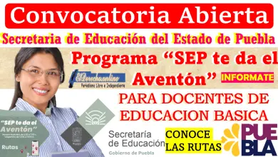 Convocatoria para Docentes | "SEP te da el aventón" Consulta las bases