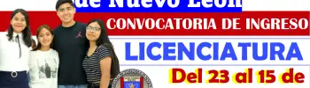 Convocatoria "Ingreso a Licenciaturas" | Universidad Autónoma de Nuevo León