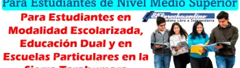 Apoyo Económico para Estudiantes del Nivel Medio Superior | Gobierno de Chihuahua