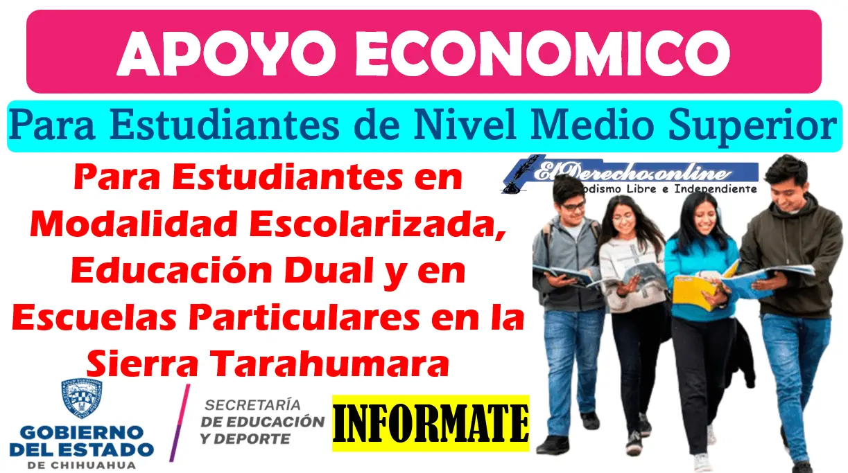 Apoyo Económico para Estudiantes del Nivel Medio Superior | Gobierno de Chihuahua