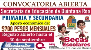 Becas Escolares de Educación Básica | Quintana Roo