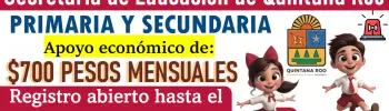 Becas Escolares de Educación Básica | Quintana Roo