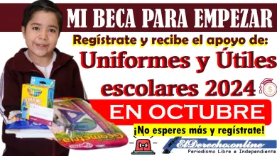 Recibe un Apoyo de Útiles Escolares en Octubre | Mi Beca para Empezar