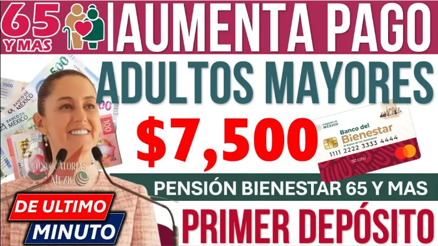 Nuevos Programas de Bienestar y se Confirma que SI habrá Aumento en Pensiones para 2025