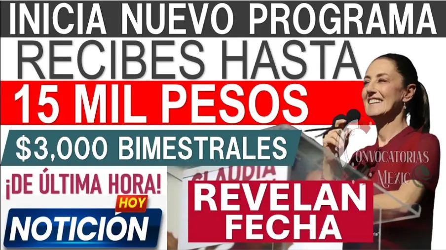 Anuncian las Fechas de registro para la nueva Pensión para Mujeres de 60 a 64 Años, ¡Prepárate!!