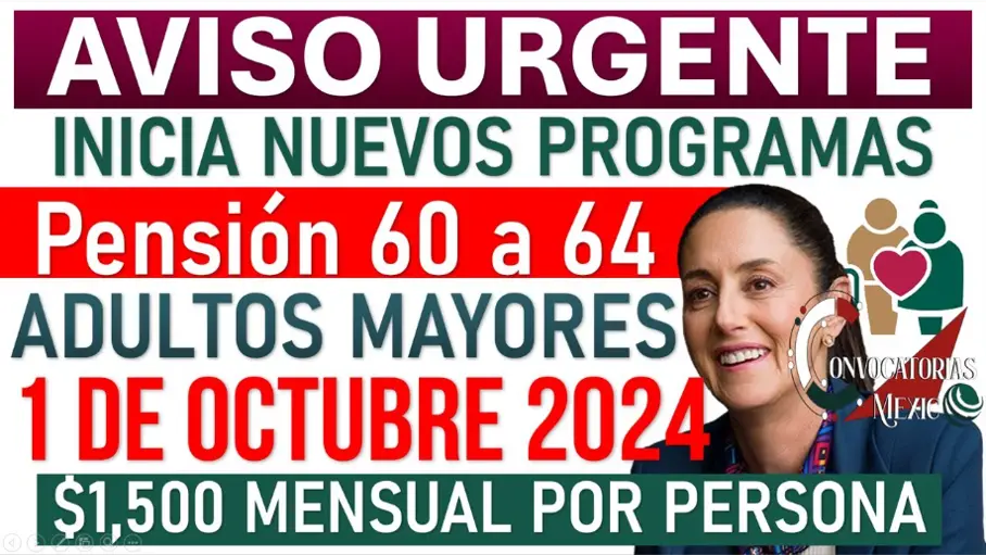 El 1 de Octubre Trae Nuevos Beneficios para Mujeres Adultas Mayores, ¿Estás Preparada?